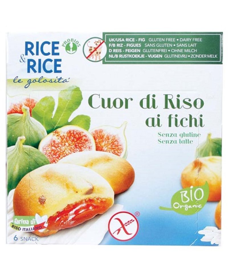 R&R CUOR DI RISO FICHI 6X33G