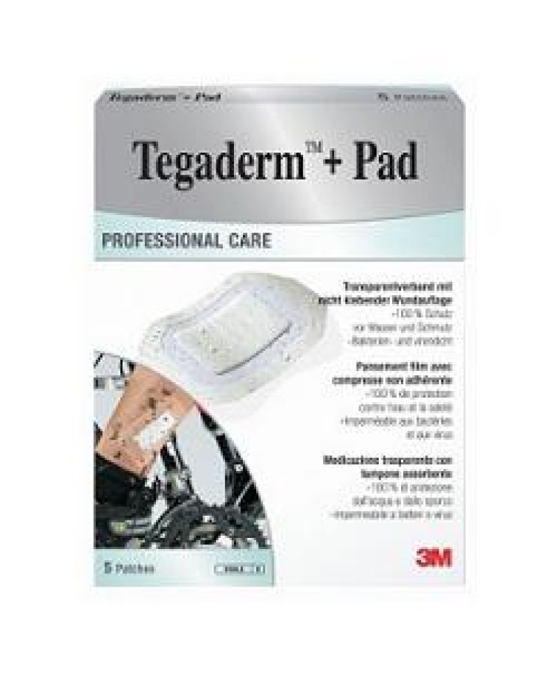 TEGADERM CER+PAD 9X10CM 5PZ