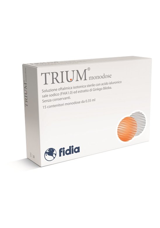 TRIUM MONODOSE  Gocce OCUL 15FL