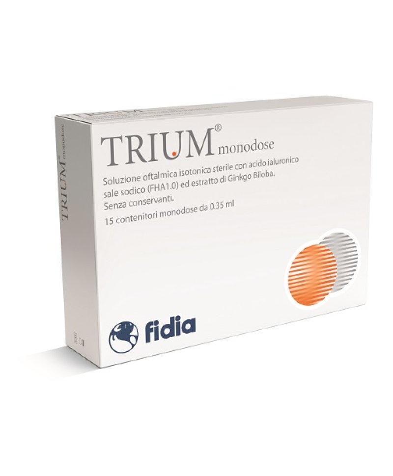 TRIUM MONODOSE  Gocce OCUL 15FL