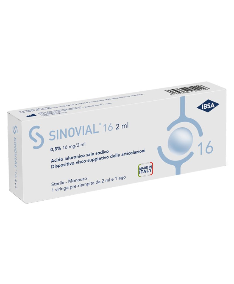 SINOVIAL 16 SIR 0,8% 2ML 1PZ