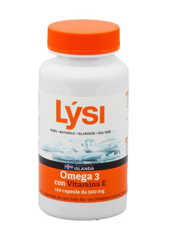 LYSI OMEGA 3 VITAM E 120CPS