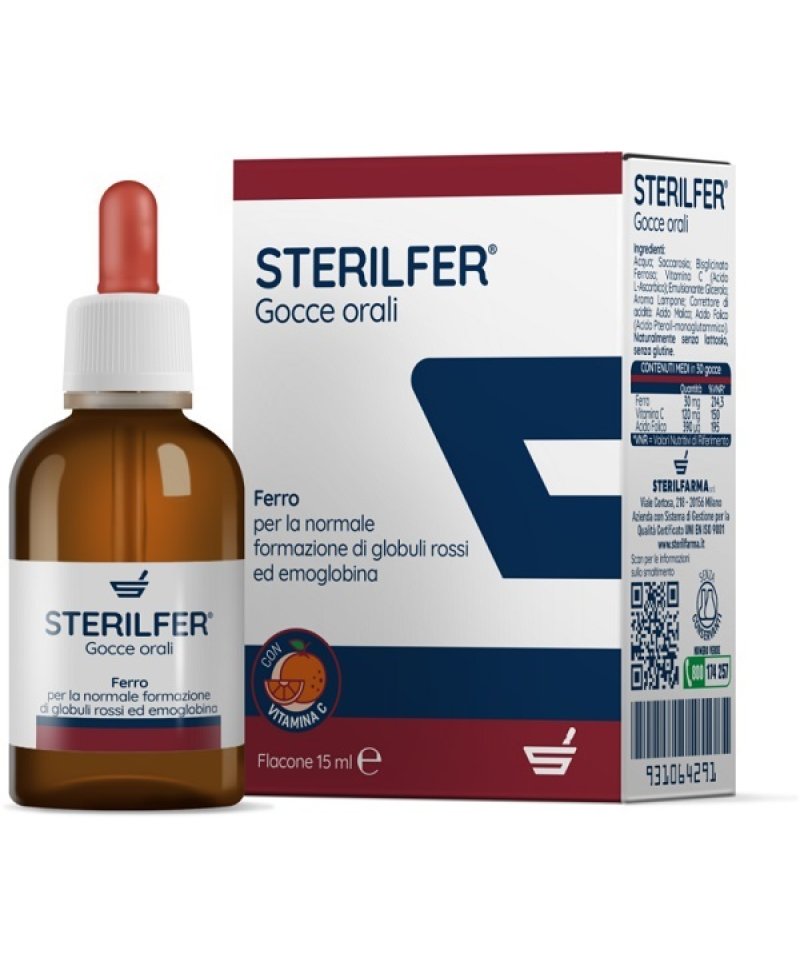 STERILFER GOCCE 15ML STERILFER GOCCE 15ML