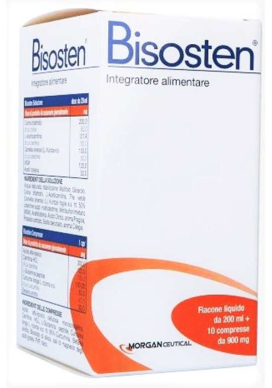 BISOSTEN 200ML+10 CompresseX930MG