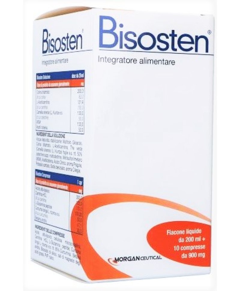 BISOSTEN 200ML+10 CompresseX930MG