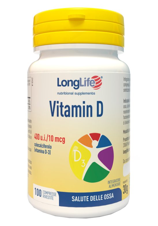 LONGLIFE VITAMIN D400UI 100 Compresse