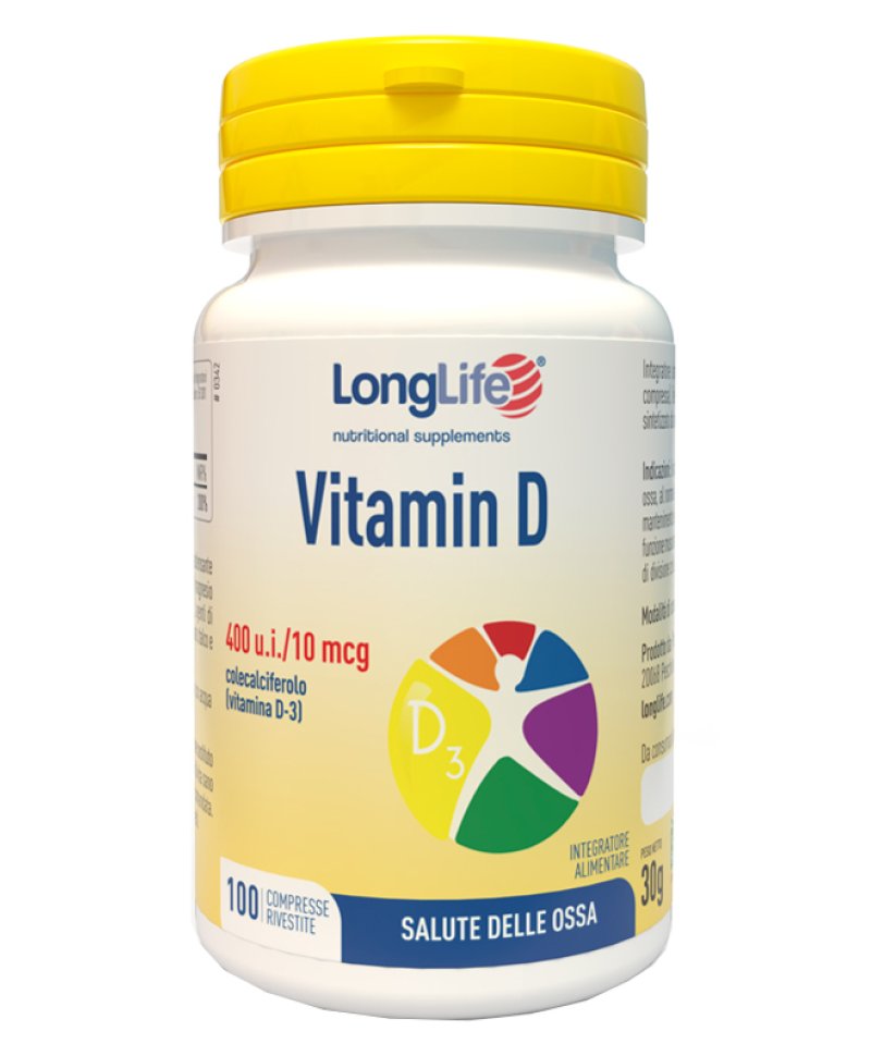 LONGLIFE VITAMIN D400UI 100 Compresse