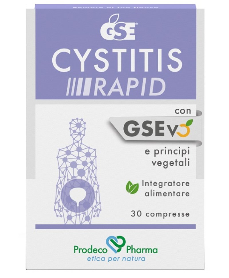 GSE CYSTITIS RAPID 30 Compresse