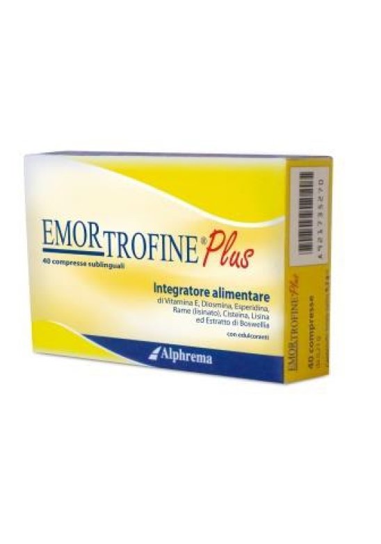 EMORTROFINE PLUS 40 Compresse SUBLING