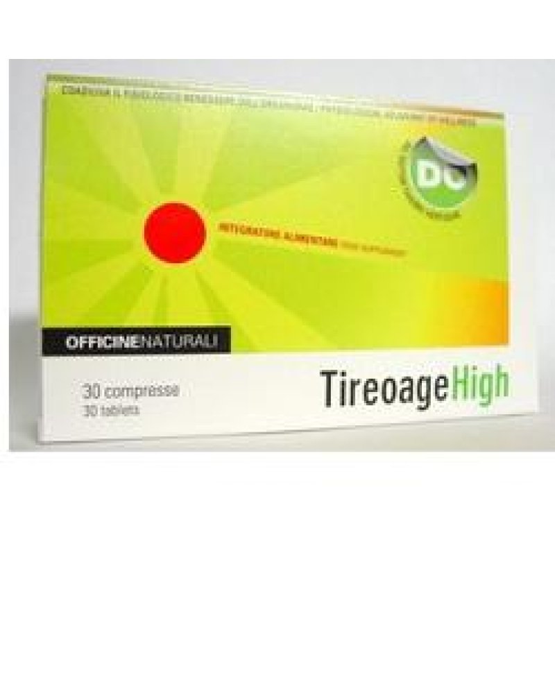 TIREOAGE HIGH 30 Compresse 550MG BG