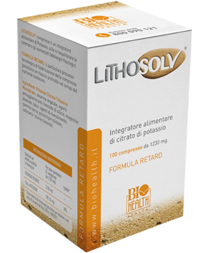 LITHOSOLV 100 Compresse RETARD