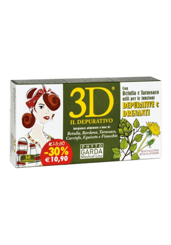 3D DRENA DEPURA 30 Compresse