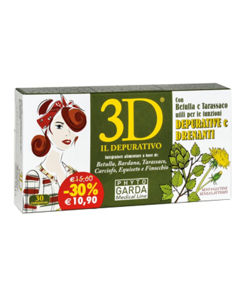 3D DRENA DEPURA 30 Compresse