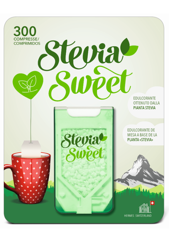 HERMESETAS STEVIA 300 Compresse