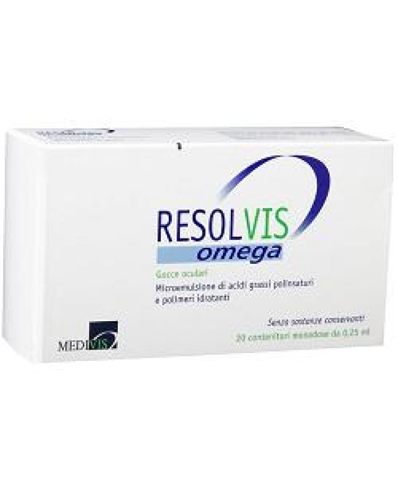 RESOLVIS OMEGA  Gocce 20F 0,25ML