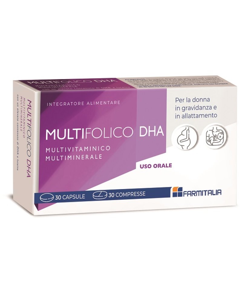 MULTIFOLICO DHA 30 Capsule+30 Capsule