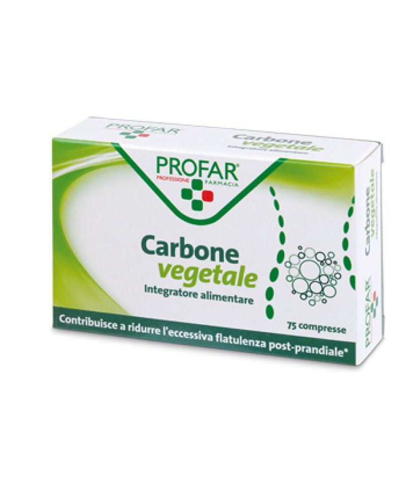 PROFAR CARBONE VEGETALE 75 Compresse