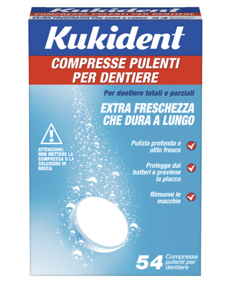 KUKIDENT CLEANSER FRESCH 88 Compresse