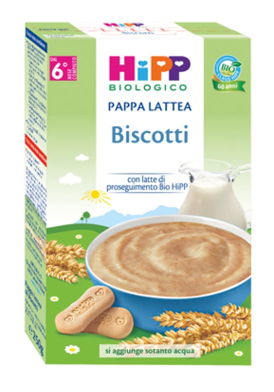 HIPP BIO PAP LATTEA BISC 250G