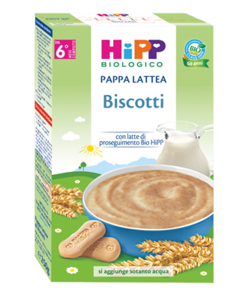 HIPP BIO PAP LATTEA BISC 250G