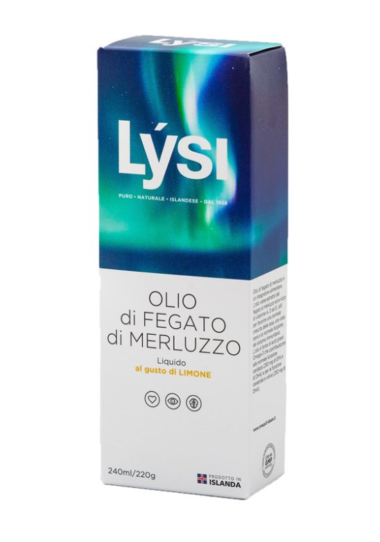 LYSI OLIO FEGATO MERLUZ LIQ 240