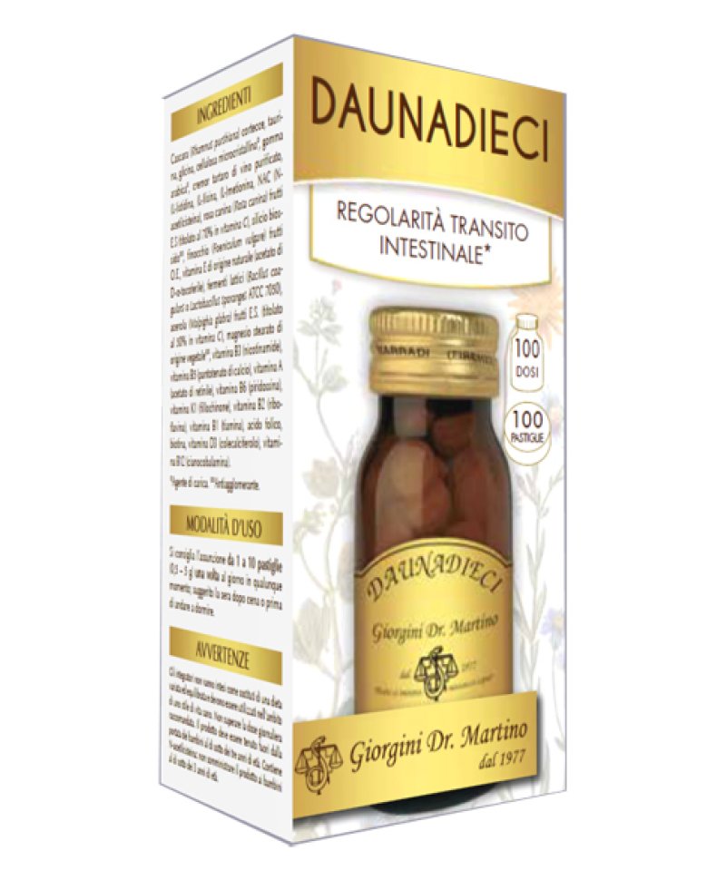 DAUNADIECI PASTIGLIE 50G