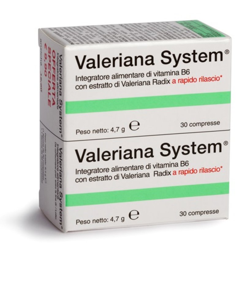 VALERIANA SYSTEM 30 Compresse+30 Compresse