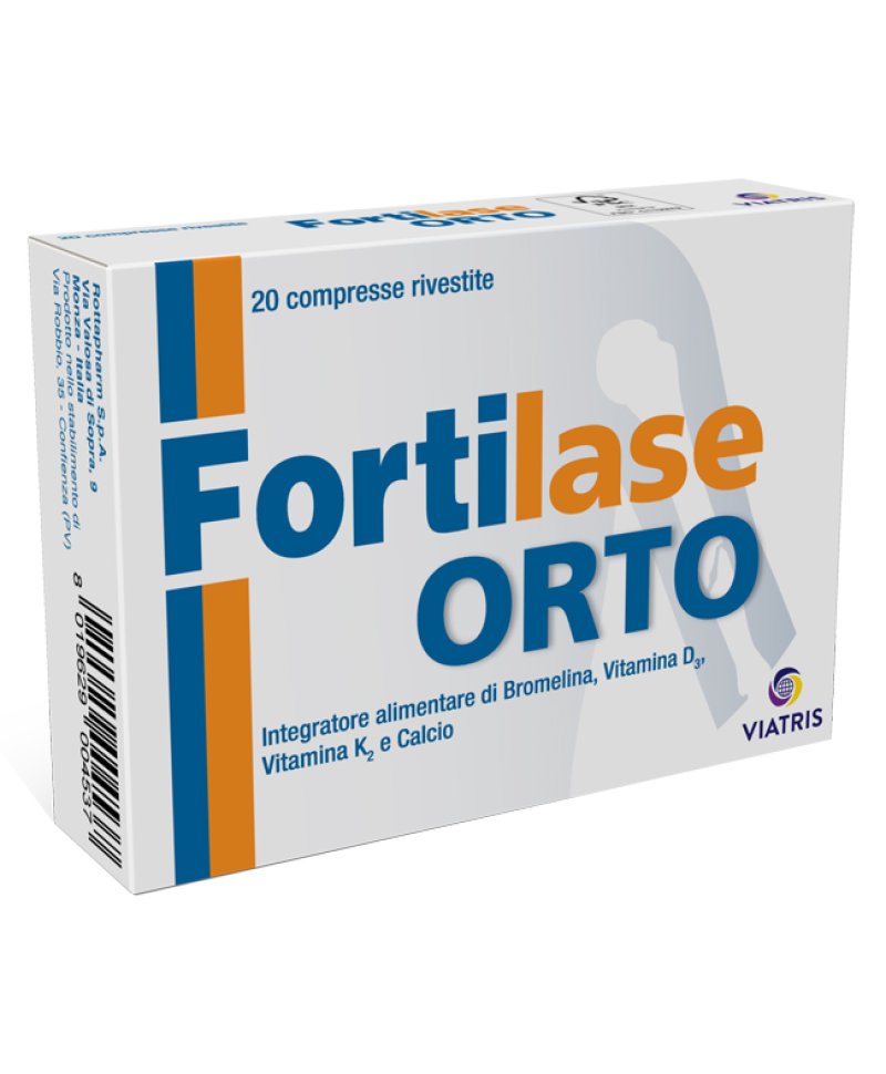 FORTILASE ORTO 20 Compresse RIVESTITE