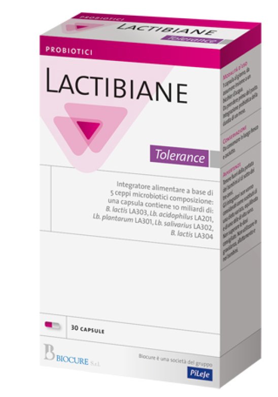 LACTIBIANE TOLERANCE 30 Capsule