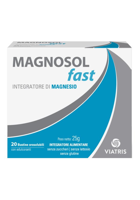 MAGNOSOL FAST 20 BUSTINE OROSOLUBILI magnesio