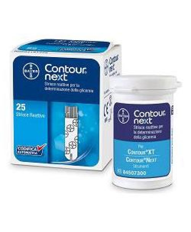 CONTOUR NEXT GLICEMIA 25STR