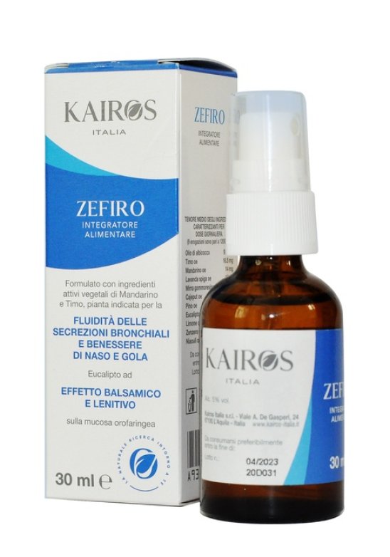 ZEFIRO SPRAY ORALE 30ML KAIROS
