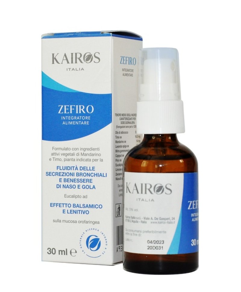 ZEFIRO SPRAY ORALE 30ML KAIROS