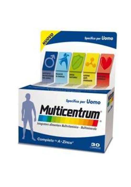 MULTICENTRUM UOMO 30 Compresse