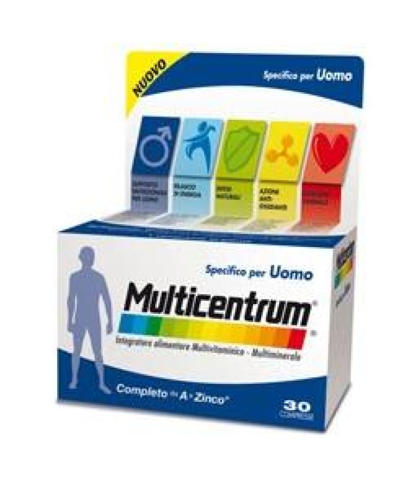 MULTICENTRUM UOMO 30 Compresse