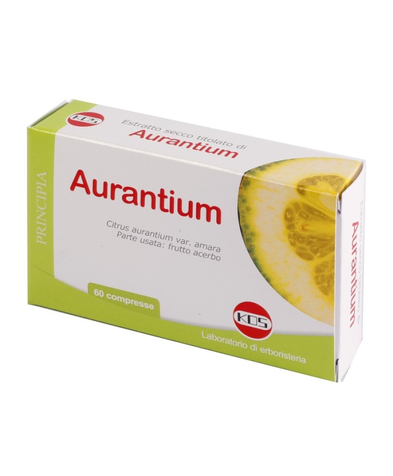 AURANTIUM ESTR SEC 60 Compresse 18G