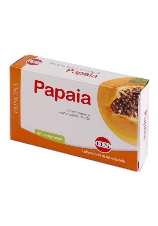 PAPAIA ESTR SEC 60 Compresse 24G KOS