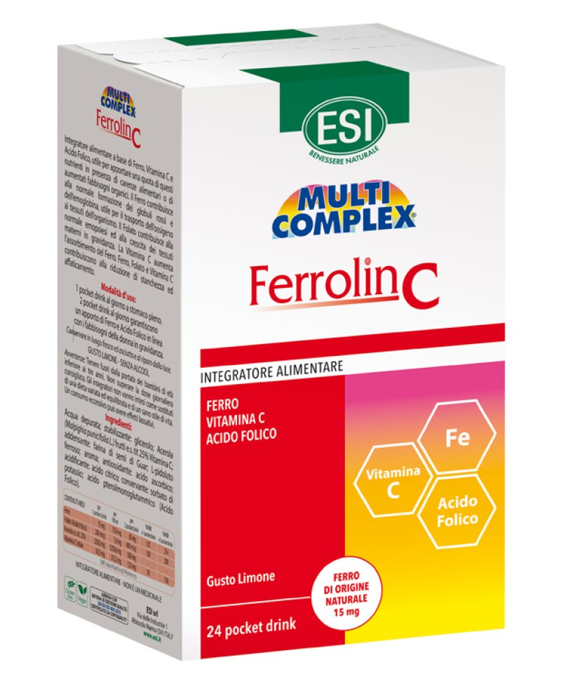 FERROLIN C POCKET DRINK 24BUST