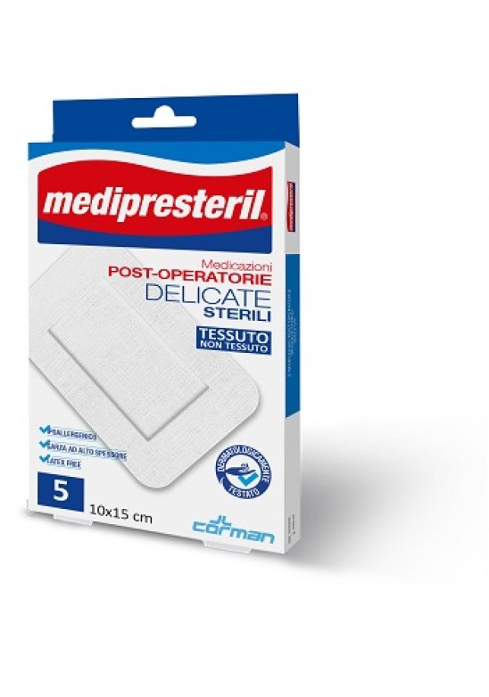 MEDIPRESTERIL P/OP DEL 10X15