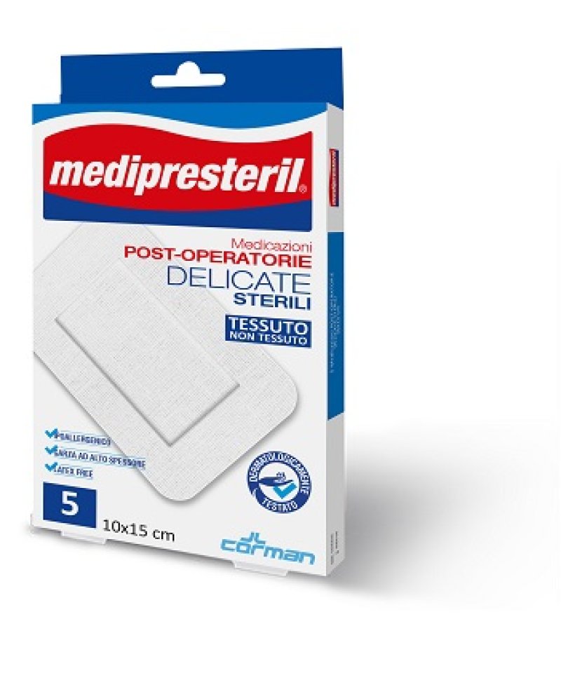 MEDIPRESTERIL P/OP DEL10X25 3P