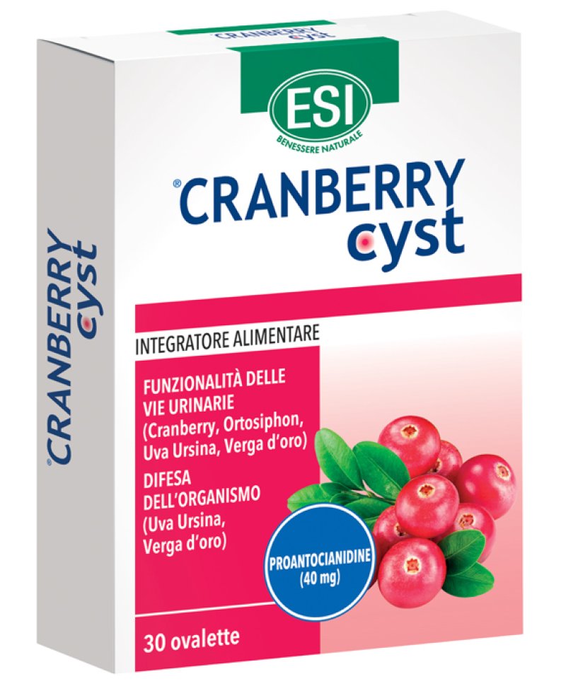 ESI CRANBERRY CYST 30 OVALETTE