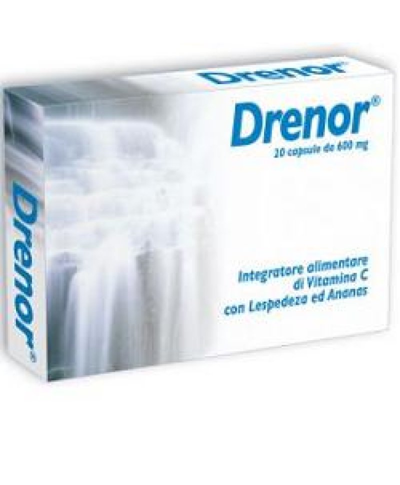 DRENOR 20 CPS 600MG