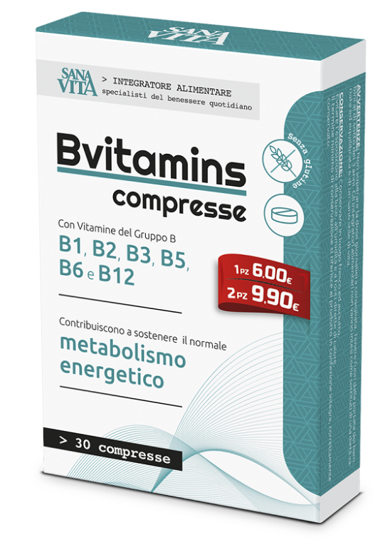 SANAVITA B-VITAMINS 30 Compresse