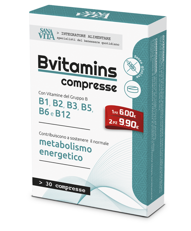 SANAVITA B-VITAMINS 30 Compresse