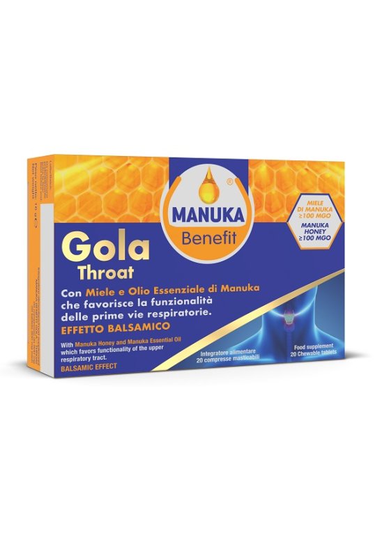 MANUKA BENEFIT GOLA THRO 20CPR
