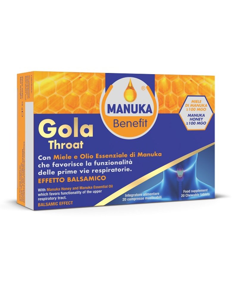 MANUKA BENEFIT GOLA THRO 20CPR