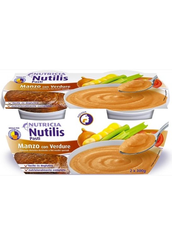 NUTILIS PASTI MANZO/VERD2X300G