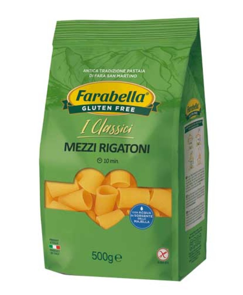 FARABELLA MEZZI RIGATONI 500G