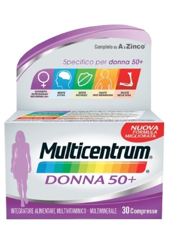 MULTICENTRUM DONNA 50+ 30 Compresse