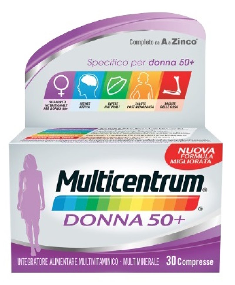 MULTICENTRUM DONNA 50+ 30 Compresse